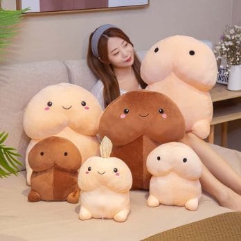 Trick Penis Plush Toy Simulation Boy Dick Plushie Real-life Penis Plush Hug Pillow Stuffed Sexy Interesting Gifts For Girlfriend 6