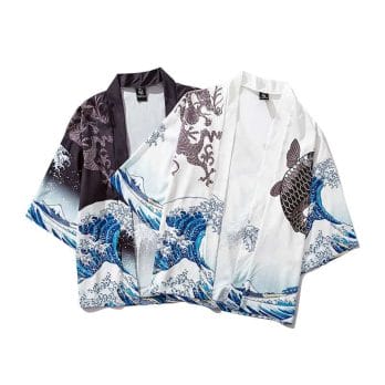 Kimono Weller Yukata Herren Damen 2