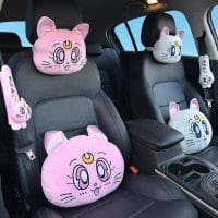 Auto Kawaii Sitzgurte Kissen plushie Katze 1